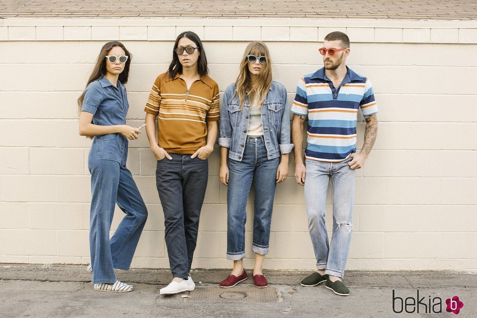 Alpargatas de distintas tonalidades de Toms primavera/verano 2018