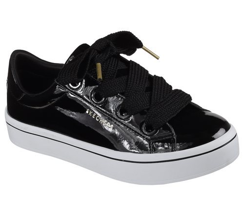 Zapatillas de charol negras de Skechers Street 2018