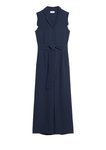 Vestido largo de tirante ancho en color azul marino de la nueva colección cápsula primavera/verano 2018 Bridalde & Other Stories