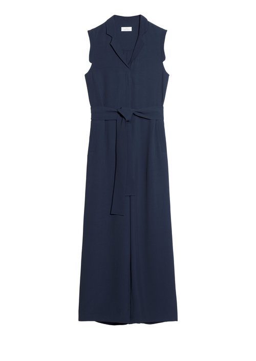 Vestido largo de tirante ancho en color azul marino de la nueva colección cápsula primavera/verano 2018 Bridalde & Other Stories