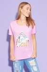 Camiseta rosa con el estampado de un Pony de la nueva colección cápsula de Tezenis 2018