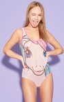 Body en color rosa con el estampado de un pony de la nueva colección cápsula de Tezenis 2018