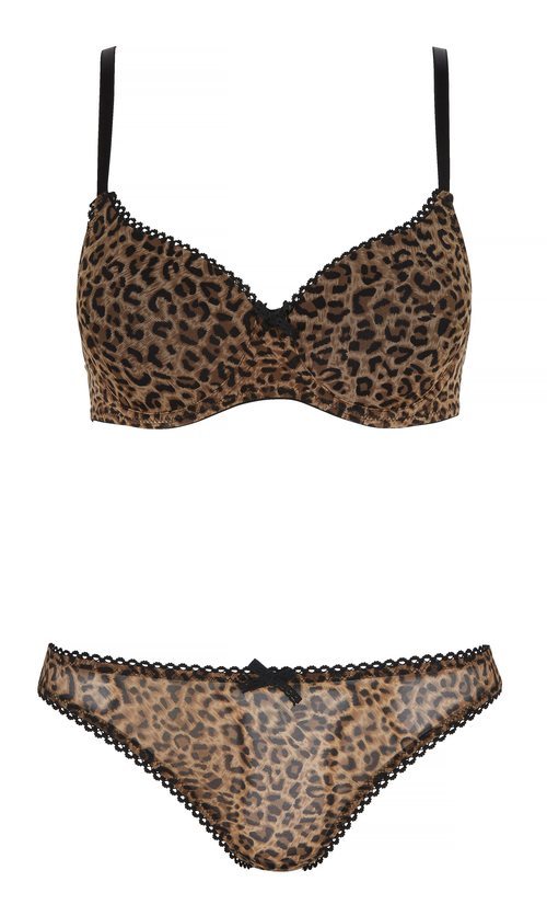 Estampado de leopardo en la colección primavera/verano 2018 de Iris and Lilly