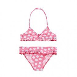 Bikini de lunares de Undercolors of Benetton de su colección verano 2018 kids