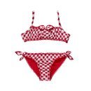 Bikini de cuadros vichy de la colección kids verano 2018 de Undercolors of Benetton