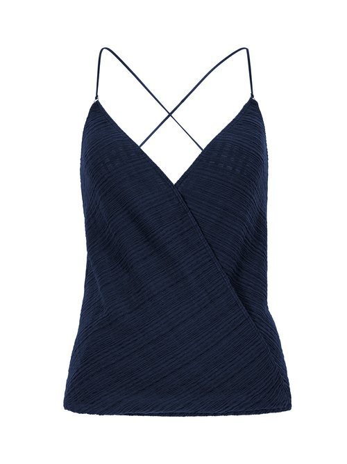 Blusa de espalda cruzada de la colección Bondi Beach de Wolford