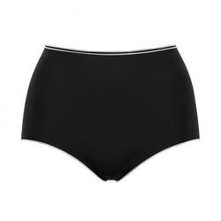 Braguita negra de talle alto de la colección Swim de Wolford