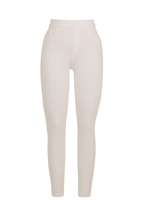 Leggings moldeadores color blanco de la línea Fever Spring de Spanx