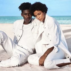 Conjuntos denim blancos de Lefties para el verano 2018