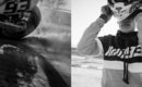 Marc Márquez con una sudadera MM93 de la nueva colección cápsula de Pull & Bear con Marc Márquez 2018
