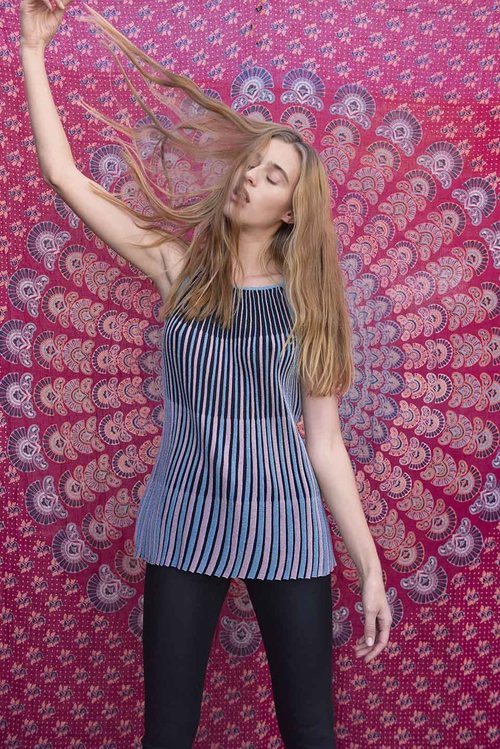 Camiseta de rayas de la nueva colección primavera/verano 2018 de Sisley