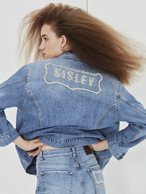 Cazadora vaquera de la nueva colección primavera/verano 2018 de Sisley