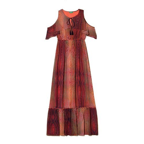 Vestido con hombros descubiertos de la colección 'Coachella Vibes' 2018