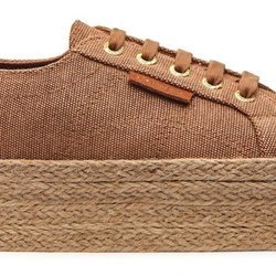 Superga color marrón de la nueva colección primavera/verano 2018