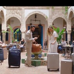 Martina Klein y Javier Rey en el film 'Por si acaso' de la nueva campaña de Cortefiel 2018