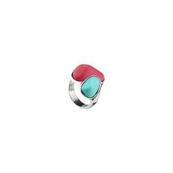 Anillo bicolor de la nueva colección océano de la firma Uno de 50