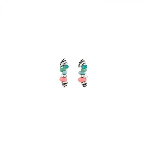 Pendientes 'orilla de colorines de la nueva colección primavera/verano 2018 de la firma Uno de 50 'colección océano'