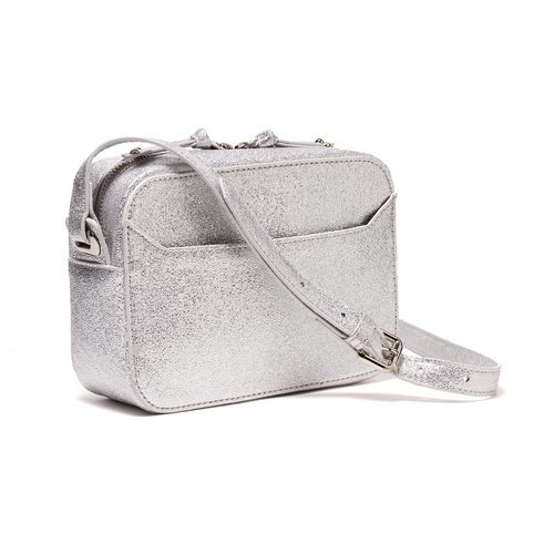 Bolso plateado de Sisley para el Día de la Madre