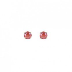 Pendientes 'Rainbow' rojos de la colección primavera/verano 2018 de Cucadas de Ana