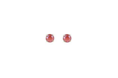 Pendientes 'Rainbow' rojos de la colección primavera/verano 2018 de Cucadas de Ana