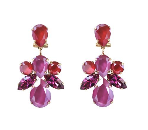 Pendientes 'Rainbow' largos de la colección primavera/verano 2018 de Cucadas de Ana