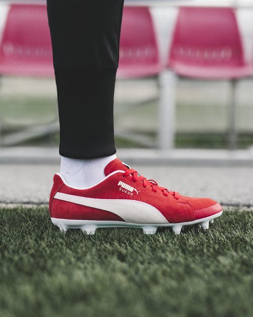 Botas con tacos de la nueva colección 'Future Suede' de Puma