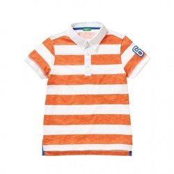 Polo con estampado de rayas de la nueva línea de Benetton Kids