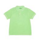 Polo verde brillante de la nueva línea de Benetton Kids