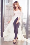 Sarah Jessica Parker luce una de las faldas de su nueva colección para novias
