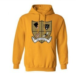 Sudadera amarilla de la colección de Beyoncé inspirada en Coachella