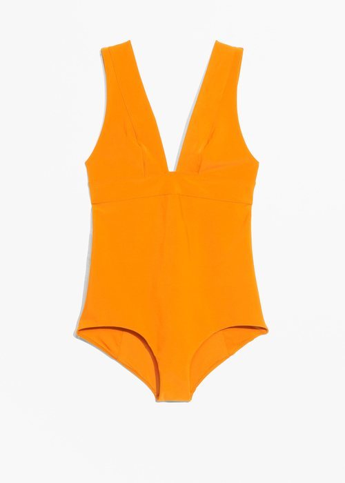 Bañador naranja de la nueva colección de la firma & Other Stories 2018