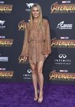 Gwyneth Paltrow con un mini-vestido en la premiere de 'Los Vengadores'