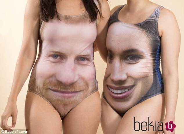 Bañadores de 'Bags of Love' con motivo de la boda entre el Príncipe Harry y Meghan Markle