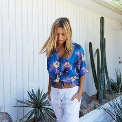 Camisa con motivos vegetales de la nueva colección primavera/verano 2018 de Rails