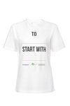 Camiseta de Pinko como parte de su proyecto verde