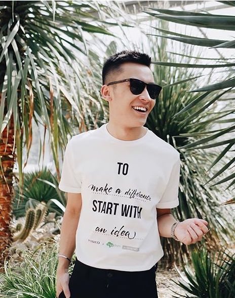 Camiseta customizable de Pinko para ayudar a la preservación del medioambiente