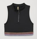 Crop-top con cremallera de la nueva colección 'Love for All' de H&M