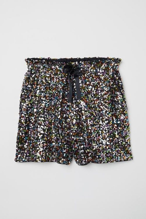 Short con lentejuelas de la nueva colección 'Love for All' de H&M