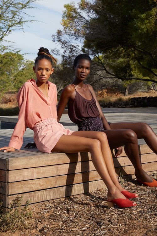 Conjunto de blusa y short de la nueva colección Beachwear 2018 de Oysho