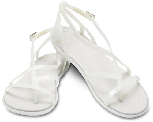 Modelo en blanco de la nueva colección primavera/verano 2018 de Crocs