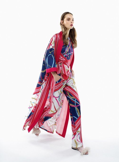 Mono de estampado marinero de la nueva colección crucero de Pinko 2018