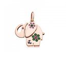 Diseño en plata rosa con incrustaciones de la colección 'Mi Talismán' de Tous