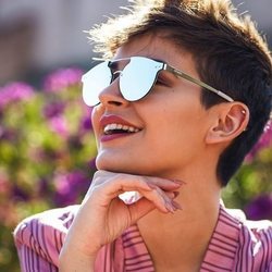 Gafas de sol con cristal de espejo de la nueva colección 2018 de D.Franklin