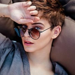 Gafas de sol oscuras de la nueva colección 2018 de D.Franklin