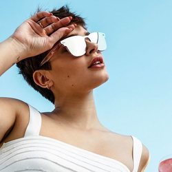 Gafas 'ojo de gato' con cristales de espejo de la nueva colección 2018 de D.Franklin