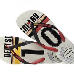 Chanclas de Alemania de la nueva colección de Havaianas para el mundial de Rusia 2018