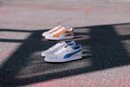 Nuevas zapatillas Puma Suede 50 x Bobbito en color mostaza y azul 2018