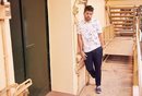 Polo blanco con estampado de la colección primavera/verano 2018 de Springfield