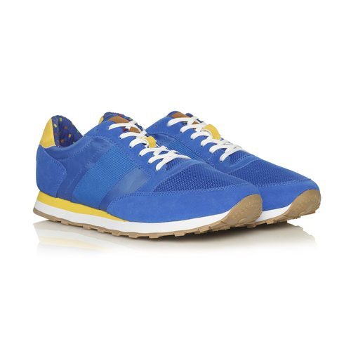 Zapatillas deportivas de hombre en color azul de la nueva colección otoño/invierno 2018/2019 de Benetton