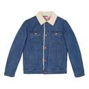 Cazadora vaquera de hombre con pelo de borrego de la nueva colección otoño/invierno 2018/2019 de Benetton